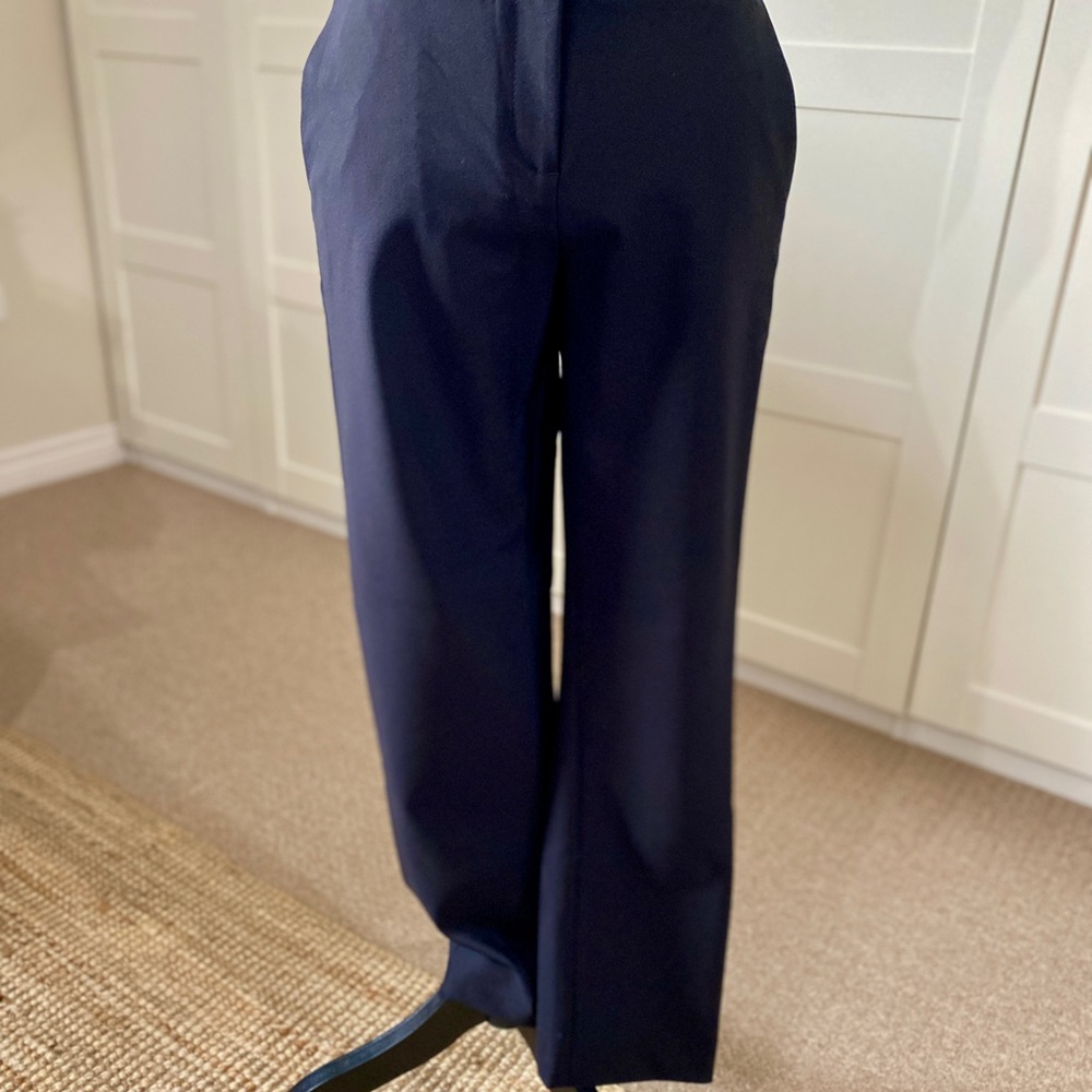 Madison Navy Wide Leg Women's Pants